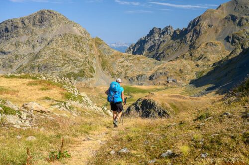 Descente vers le refuge de la Pra